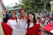 Los deportistas peruanos partieron hacia París para los Juegos Olímpicos. (Foto: Alessandro Currarino / GEC)